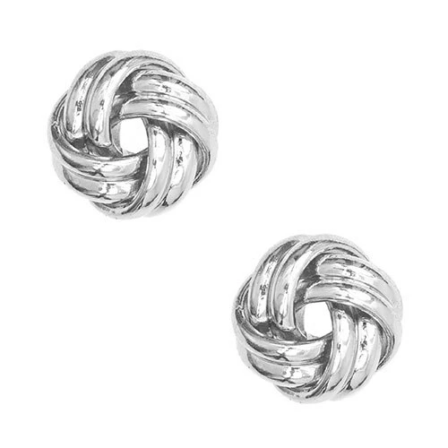 Coupon ๐ Anne-Klein Jewelry & โ Watches Anne Klein Silver-Tone Knot Stud Earrings ๐ 1 Coupon ๐ Anne-Klein Jewelry & โ Watches Anne Klein Silver-Tone Knot Stud Earrings ๐