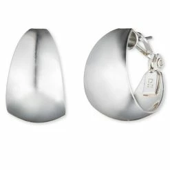 Hot Sale 💯 Anne-Klein Jewelry & ⌚ Watches Anne Klein Silver-Tone Chunky Hoop Earrings 🤩