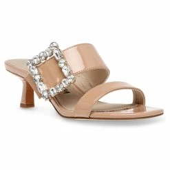 Best reviews of 🛒 Anne-Klein 👟 Shoes 👩 Womens Anne Klein Knightley Crystal Buckle Slide 🩴 Sandals 🌟