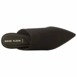Flash Sale 🔔 Anne-Klein 👟 Shoes 👩 Womens Anne Klein Impress Black Stretch Heeled Mule ✨ -Anne Klein Elegant Shop unnamed file 264