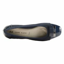 Buy 🥰 Anne-Klein 👟 Shoes 👩 Womens Anne Klein Una Flats - Navy 🛒 -Anne Klein Elegant Shop unnamed file 274