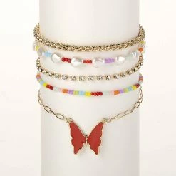 Best reviews of ✨ Ashley-by-Ashley-Cooper Jewelry & ⌚ Watches Ashley 5pk. Butterfly Bracelet Set 🌟