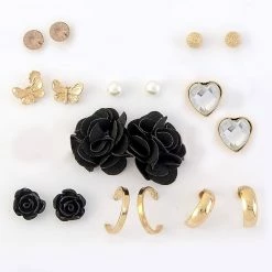 Wholesale 🛒 Ashley-by-Ashley-Cooper Jewelry & ⌚ Watches Ashley Butterflies Flowers Hearts And Pearls Post Earrings 🛒