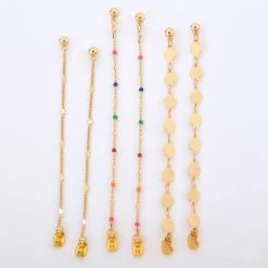 Top 10 🎁 Ashley-by-Ashley-Cooper Jewelry & ⌚ Watches Ashley 3pc. Front And Back Draped Earrings ✨