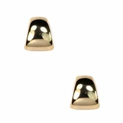 Outlet ⌛ Anne-Klein Jewelry & ⌚ Watches Anne Klein Gold-Tone Button Pierced Earrings 😀