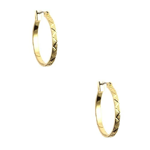 Top 10 👍 Anne-Klein Jewelry & ⌚ Watches Anne Klein Goldtone Hoop Pierced Pattern Earrings 🤩 1 Top 10 👍 Anne-Klein Jewelry & ⌚ Watches Anne Klein Goldtone Hoop Pierced Pattern Earrings 🤩